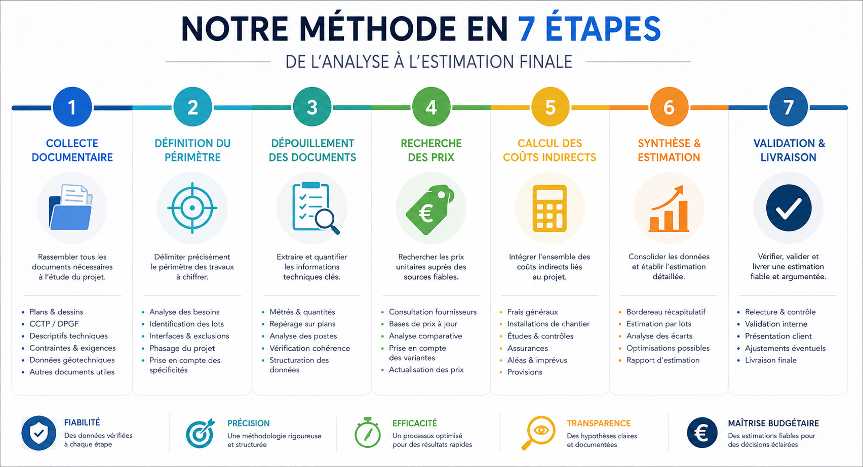 Estimation des coûts de construction bâtiment | arca études - Estimation des coûts (estimation coût construction bâtiment) - 1